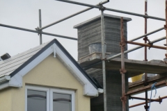 Chimney stack rendered and new chimney cap |  chimney stack capping installed